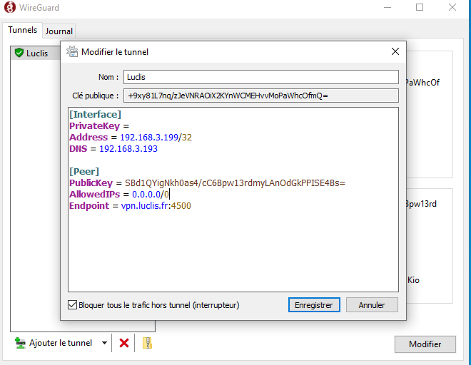 Wireguard sous Windows